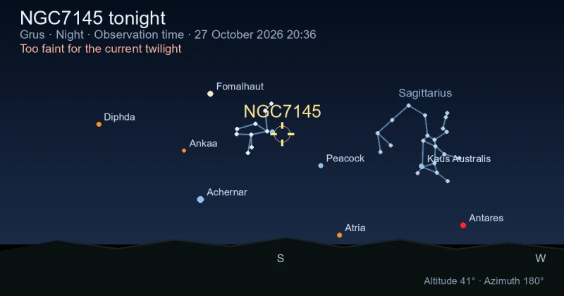 NGC7145 tonight