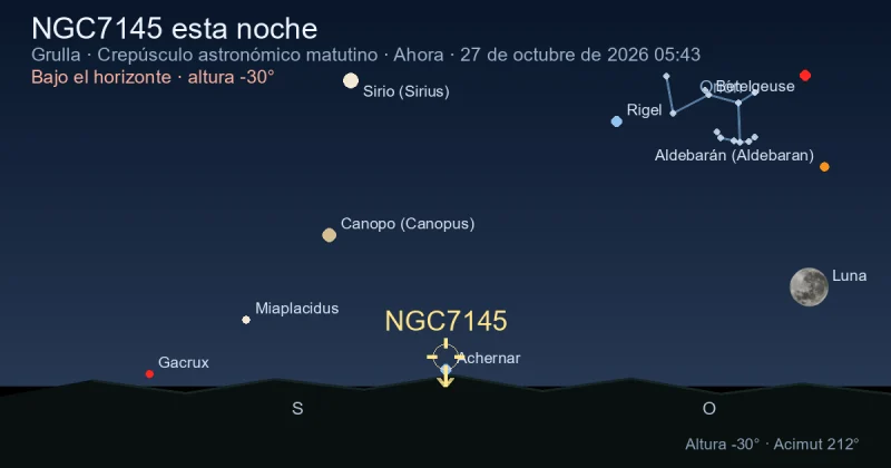 NGC7145 esta noche
