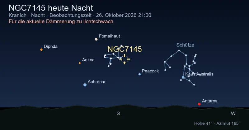 NGC7145 heute Nacht