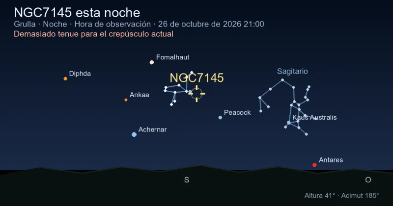 NGC7145 esta noche