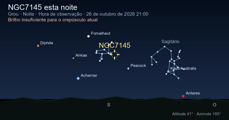 NGC7145 esta noite