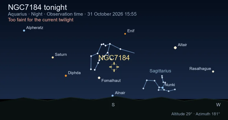 NGC7184 tonight
