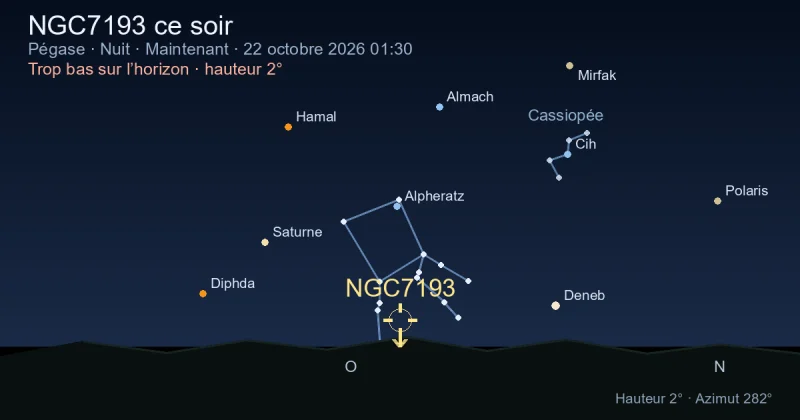 NGC7193 ce soir