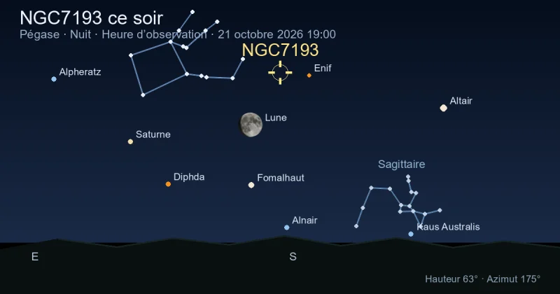 NGC7193 ce soir