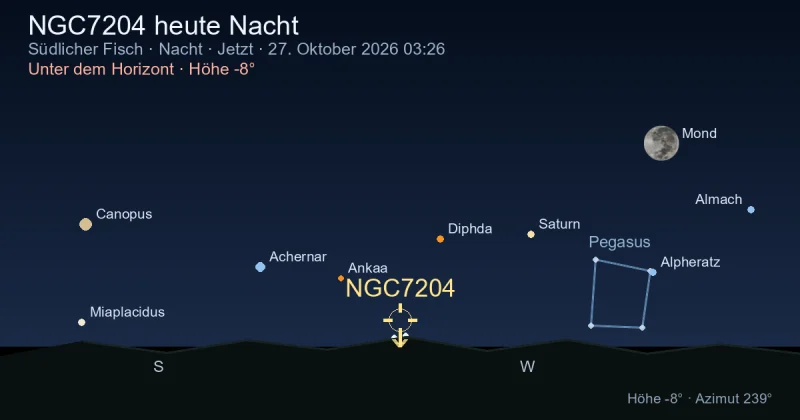NGC7204 heute Nacht