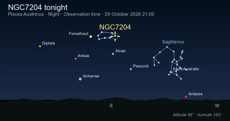 NGC7204 tonight