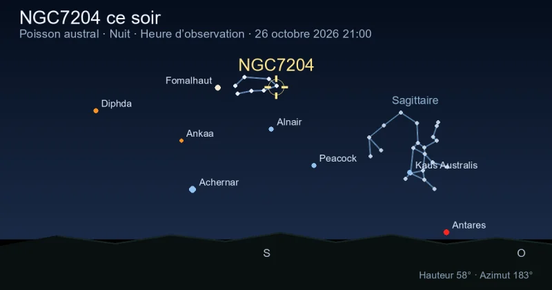 NGC7204 ce soir