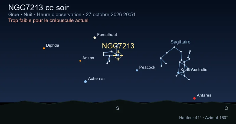 NGC7213 ce soir