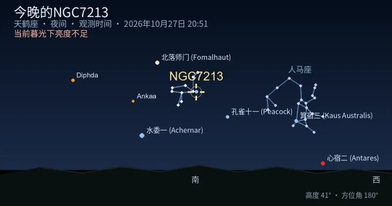 今晚的NGC7213