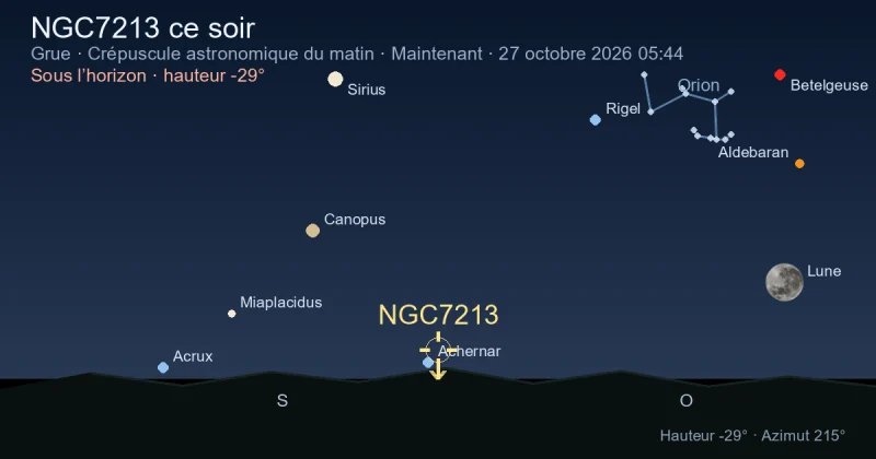 NGC7213 ce soir