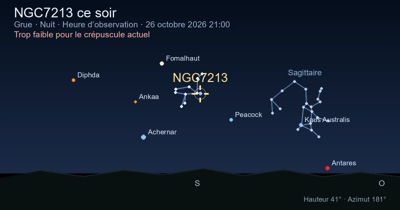 NGC7213 ce soir