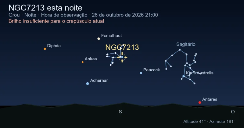 NGC7213 esta noite