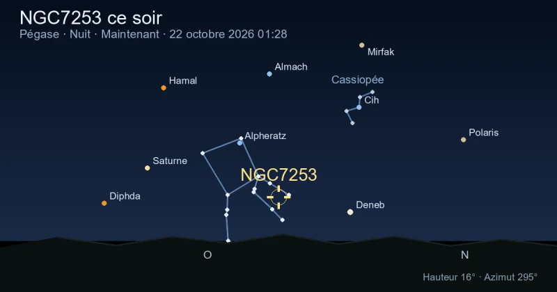 NGC7253 ce soir
