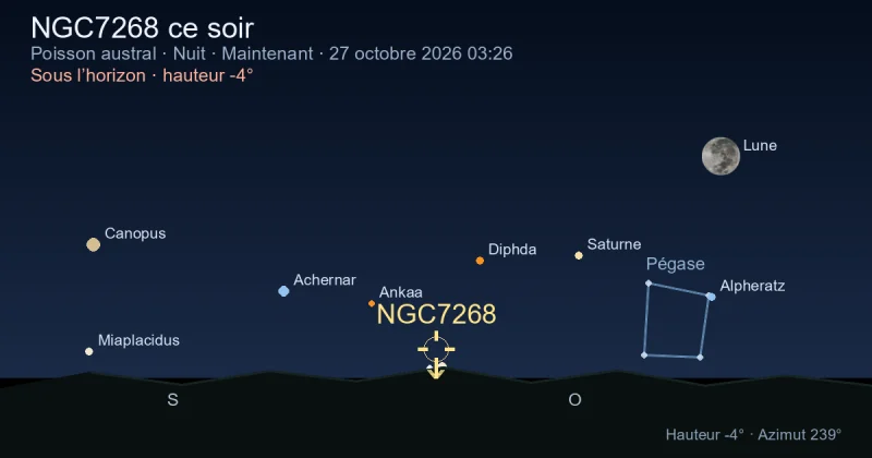 NGC7268 ce soir