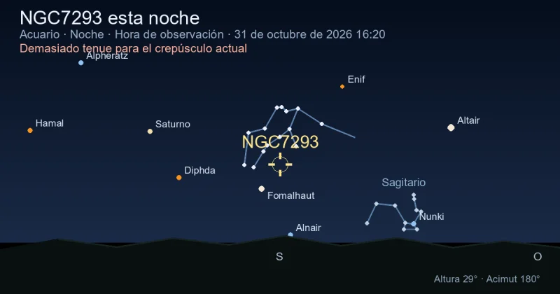 NGC7293 esta noche