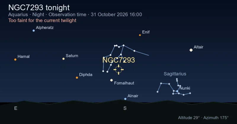 NGC7293 tonight