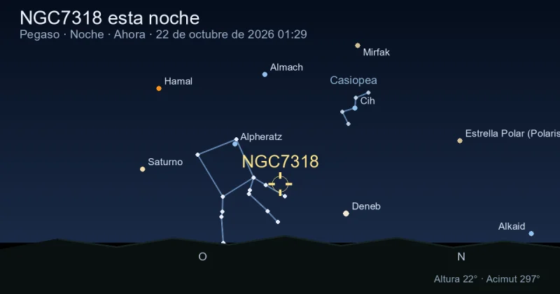 NGC7318 esta noche
