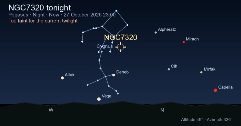 NGC7320 tonight