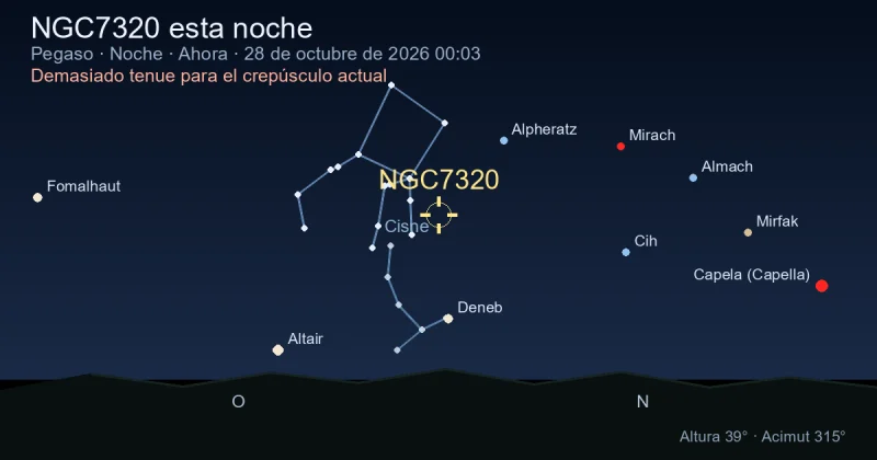 NGC7320 esta noche