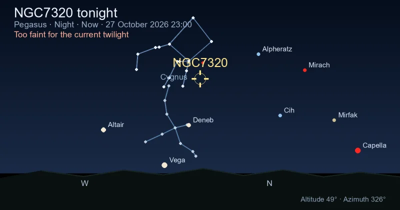 NGC7320 tonight