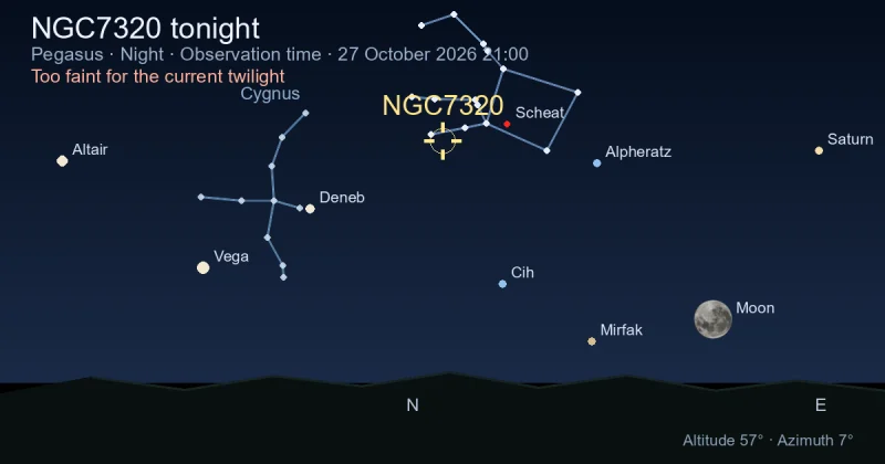 NGC7320 tonight