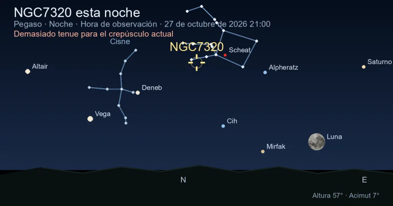NGC7320 esta noche