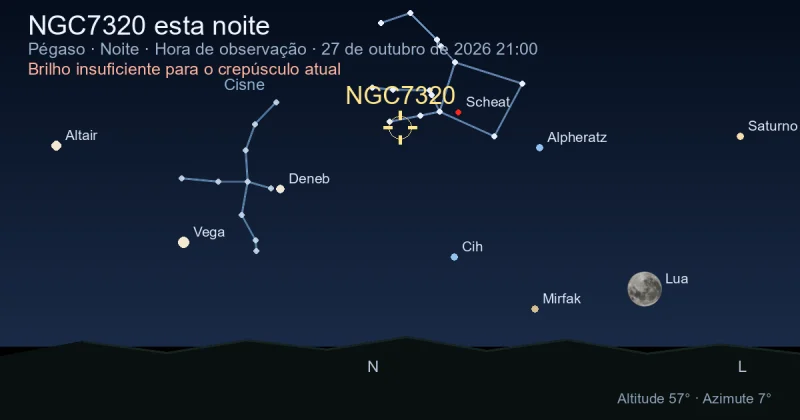 NGC7320 esta noite