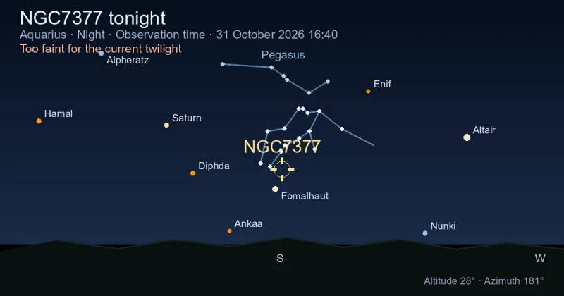 NGC7377 tonight