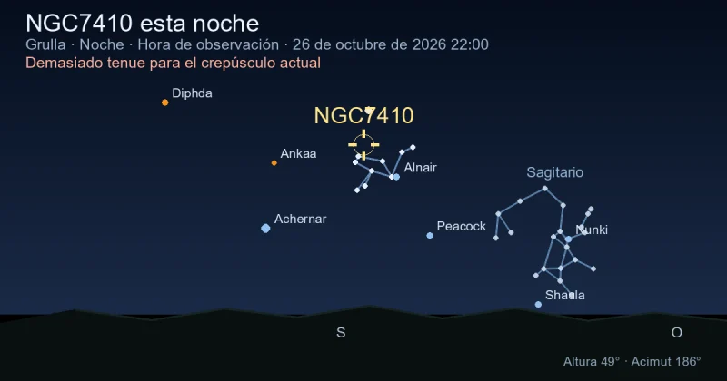 NGC7410 esta noche