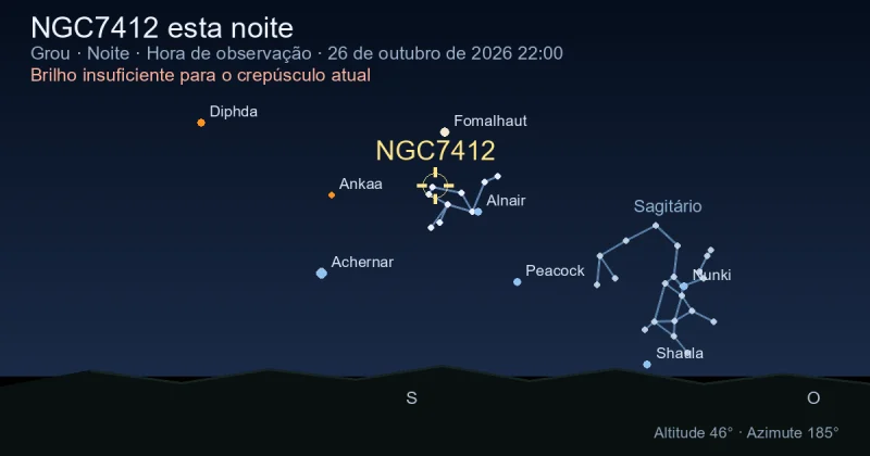 NGC7412 esta noite