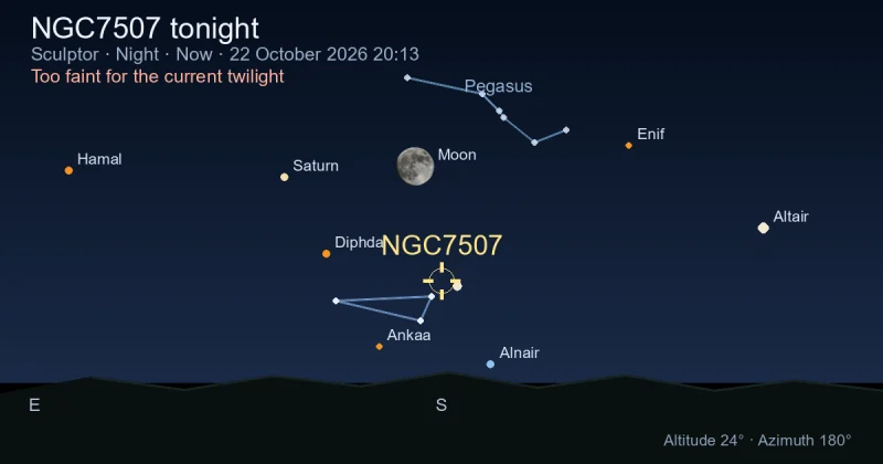 NGC7507 tonight