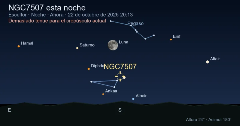 NGC7507 esta noche