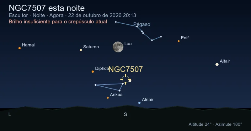 NGC7507 esta noite