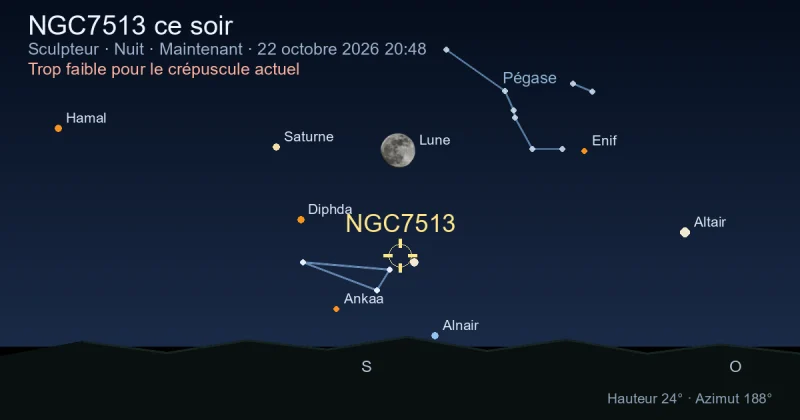 NGC7513 ce soir