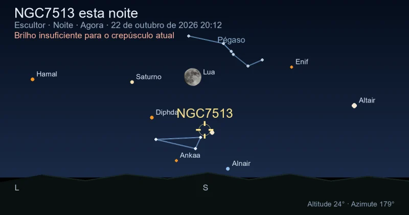 NGC7513 esta noite