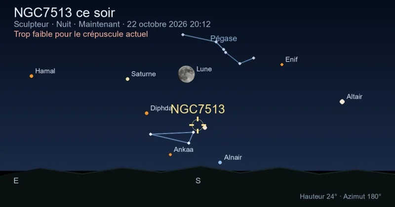 NGC7513 ce soir