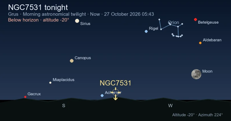 NGC7531 tonight