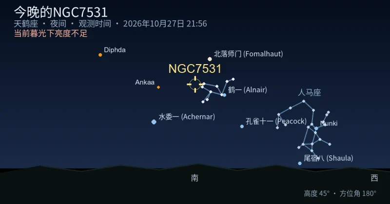 今晚的NGC7531