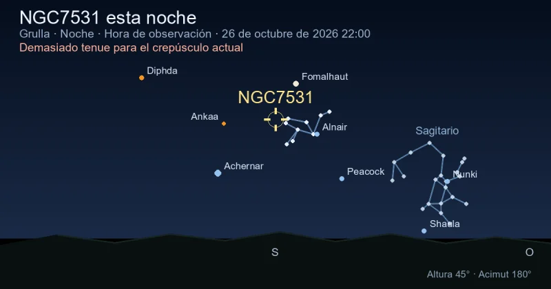 NGC7531 esta noche