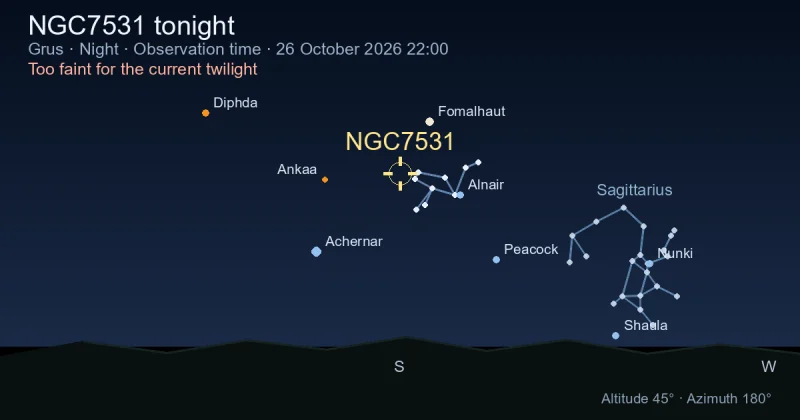 NGC7531 tonight