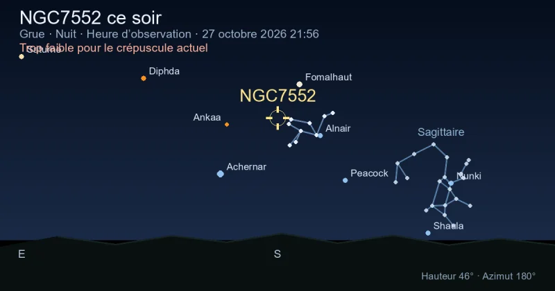 NGC7552 ce soir