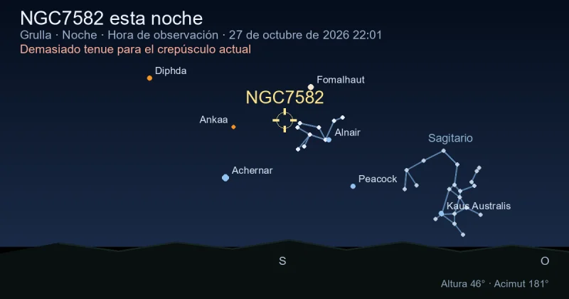 NGC7582 esta noche