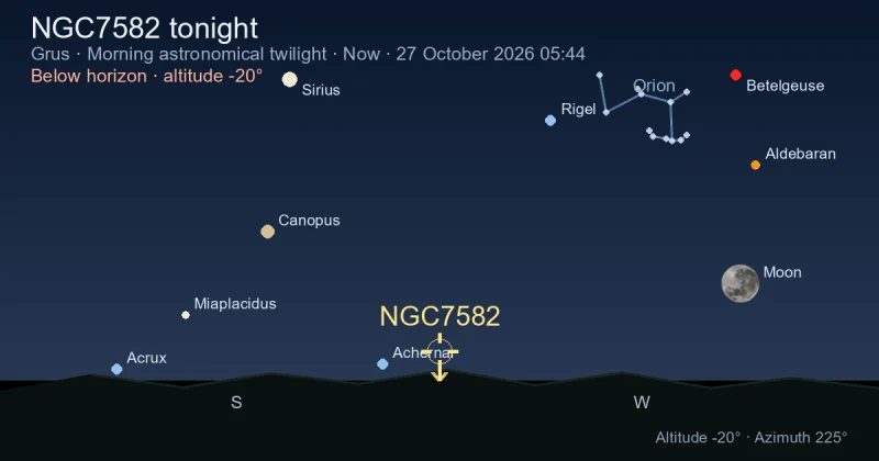 NGC7582 tonight