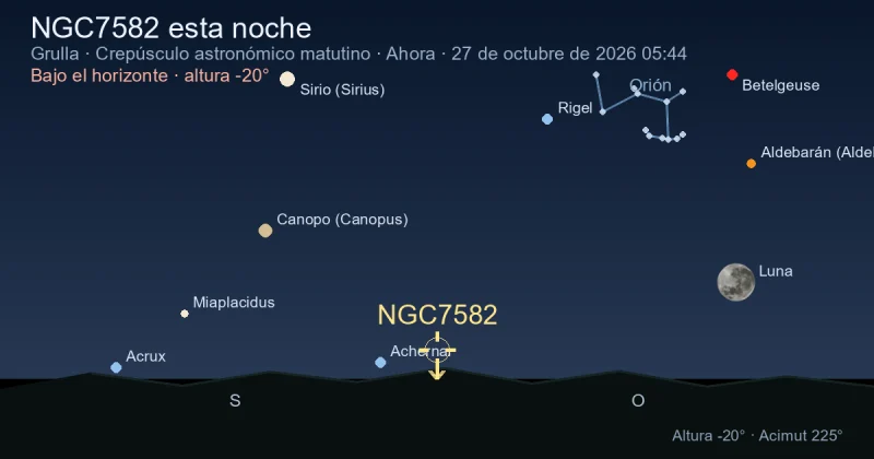 NGC7582 esta noche