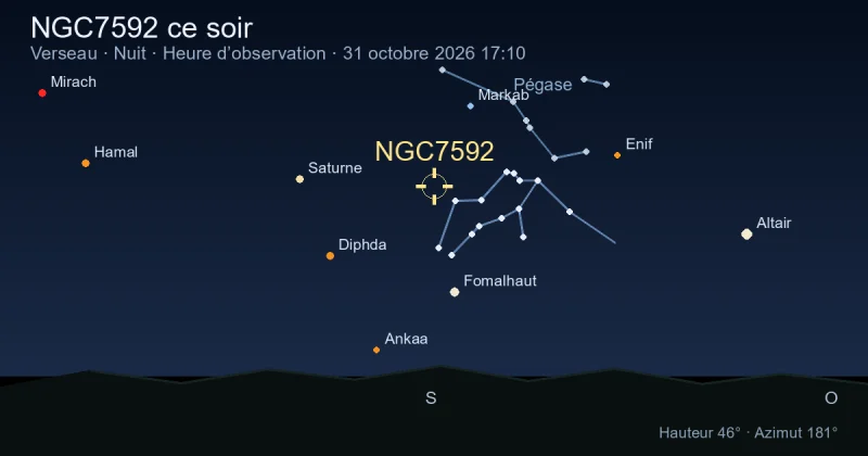NGC7592 ce soir
