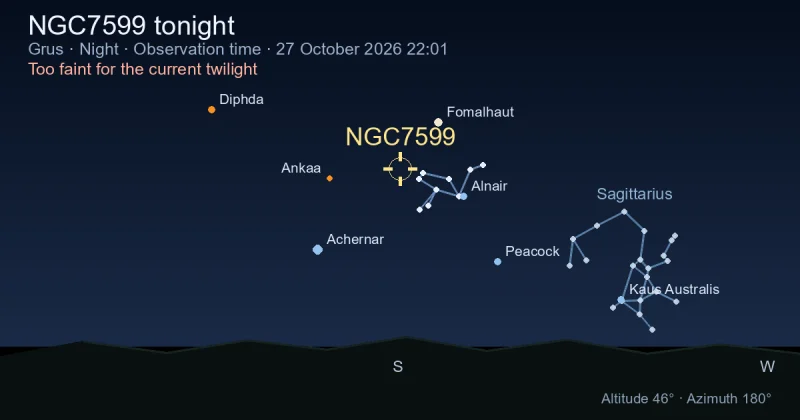 NGC7599 tonight