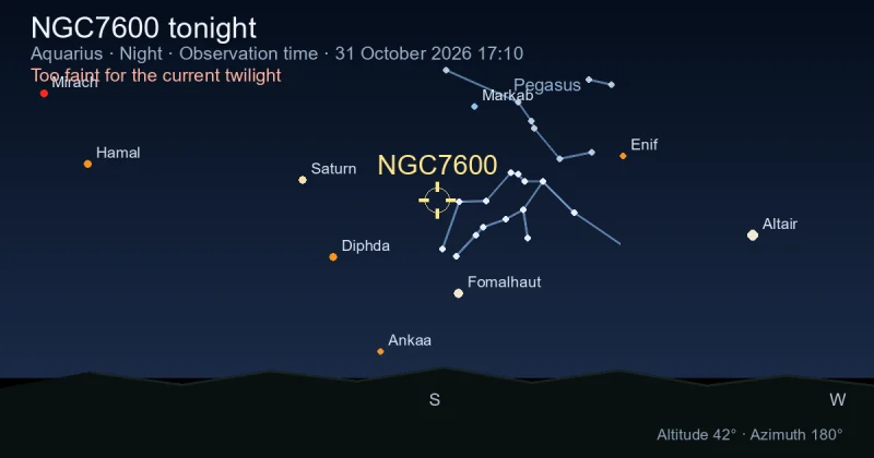 NGC7600 tonight