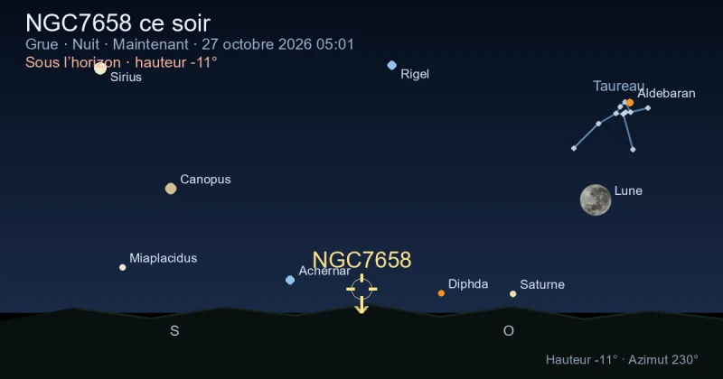 NGC7658 ce soir