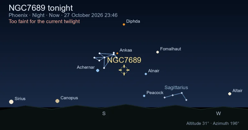 NGC7689 tonight