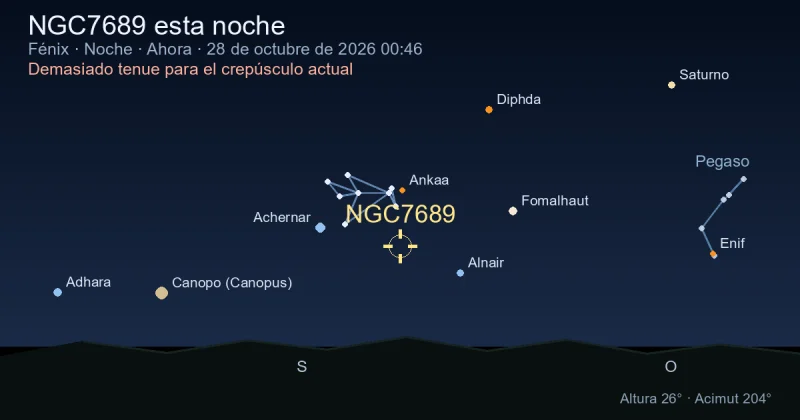 NGC7689 esta noche
